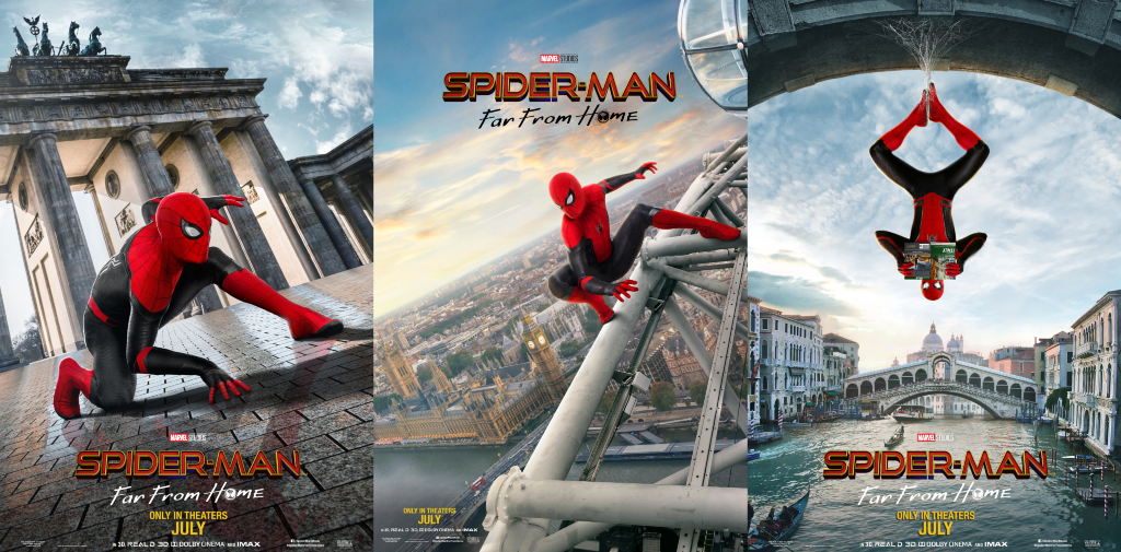 Image result for spider man far from home poster hd